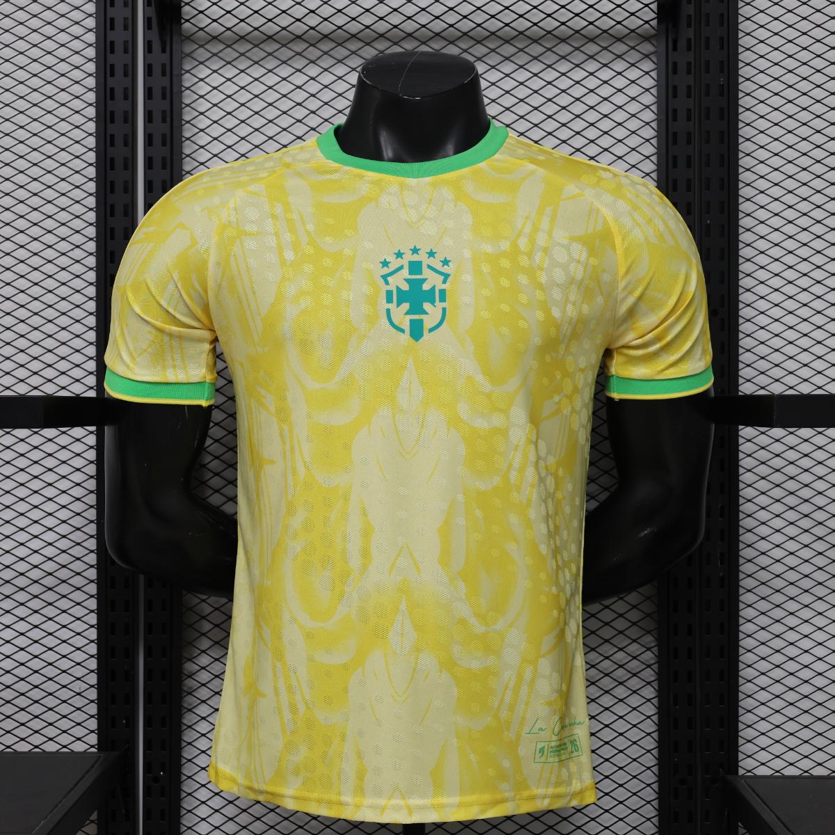 Brésil - Édition Spéciale Jaune 2026 Player - Choppe ton maillot
