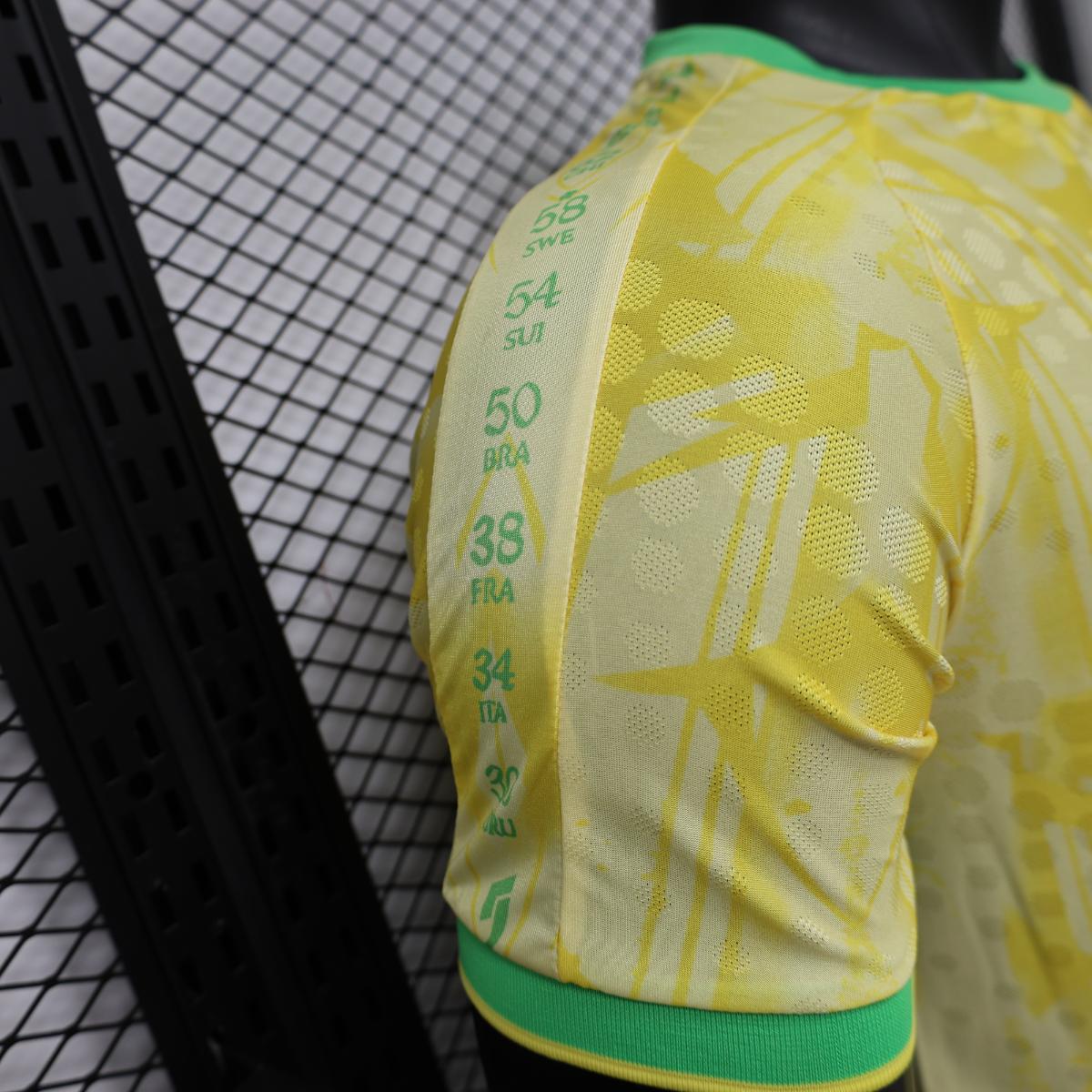 Brésil - Édition Spéciale Jaune 2026 Player - Choppe ton maillot