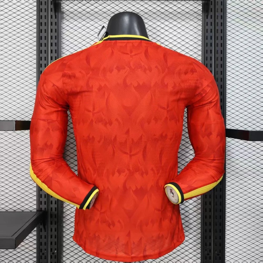 Belgique DOM Coupe du monde 2026 Player Version Long sleeve - Choppe ton maillot