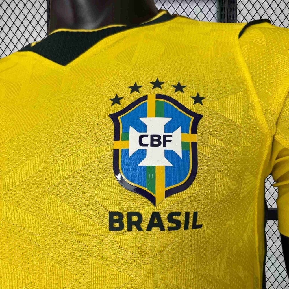 Brésil DOM Coupe Du Monde 2026 Player version Long sleeve - Choppe ton maillot
