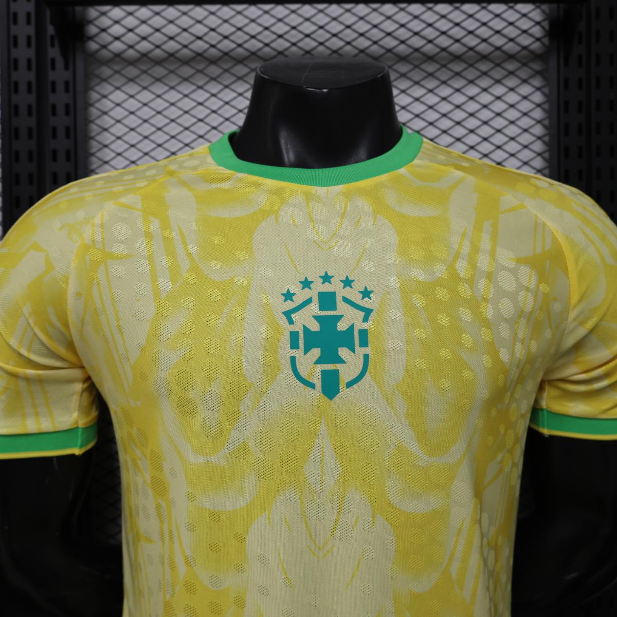 Brésil - Édition Spéciale Jaune 2026 Player - Choppe ton maillot