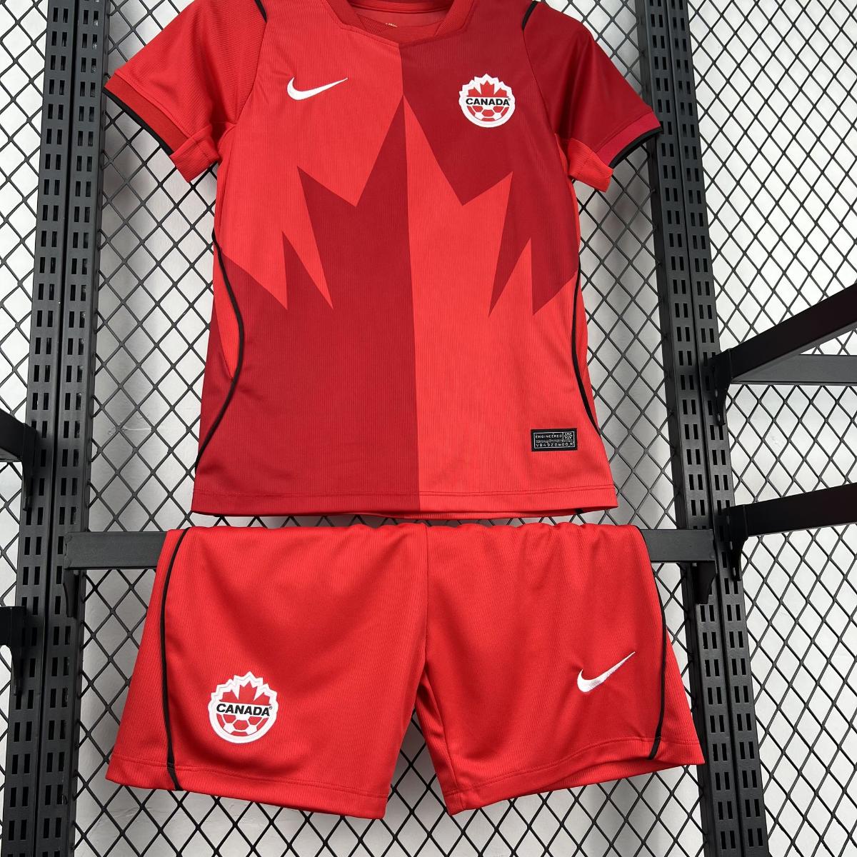 Kit enfant Canada DOM Coupe Du Monde 2026 - Choppe ton maillot