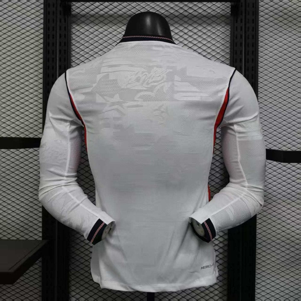 Angleterre DOM Coupe du monde Player version Long Sleeve 2026 - Choppe ton maillot