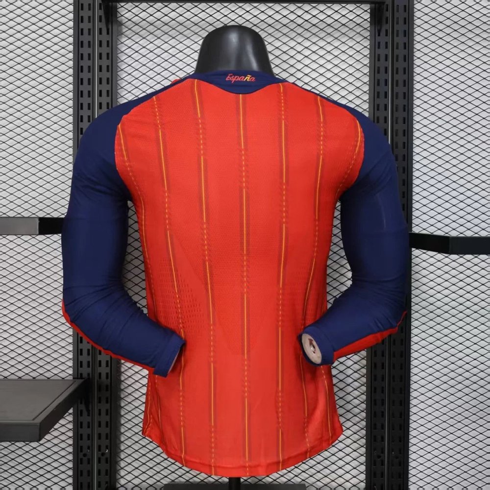 Espagne DOM Coupe du monde 2026 Player Version Long sleeve - Choppe ton maillot
