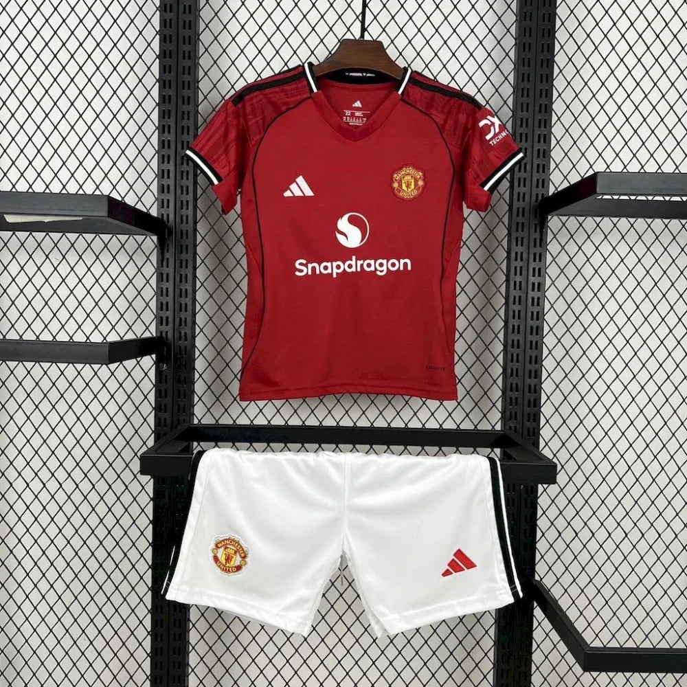 Kit enfant Manchester United DOM 25/26 - Choppe ton maillot